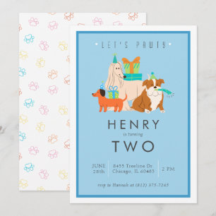 Invitación a la fiesta de cumpleaños de Cuppy - Pe