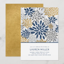 Invitación a la fiesta de cumpleaños de Dahlia Blo