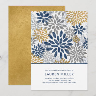 Invitación a la fiesta de cumpleaños de Dahlia Blo