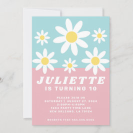 Invitación a la fiesta de cumpleaños de Daisy Fun