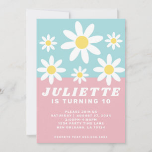 Invitación a la fiesta de cumpleaños de Daisy Fun