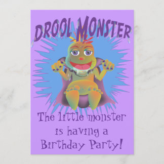 Invitación a la fiesta de cumpleaños de Drool Mons