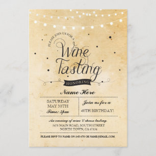 Invitación a la fiesta de cumpleaños de evaluación