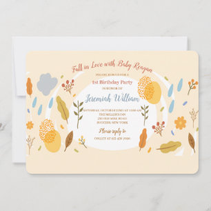Invitación a la Fiesta de Cumpleaños de Fall in Lo