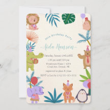 Invitación a la fiesta de cumpleaños de fiestas An