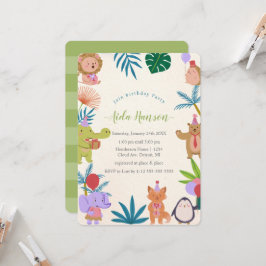 Invitación a la fiesta de cumpleaños de fiestas An