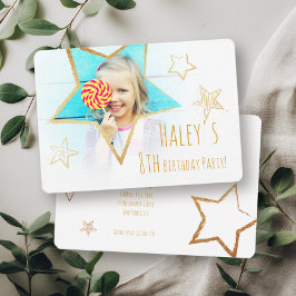 Invitación a la fiesta de cumpleaños de Fun Star G