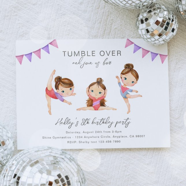 Invitación a la fiesta de cumpleaños de Gimnasia (Subido por el creador)