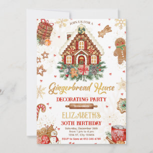 Invitación a la fiesta de cumpleaños de Gingerbrea