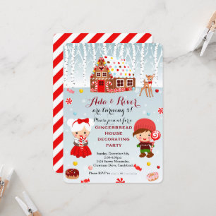 Invitación a la fiesta de cumpleaños de Gingerbrea
