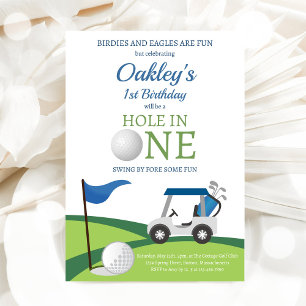 Invitación a la Fiesta de Cumpleaños de Golf
