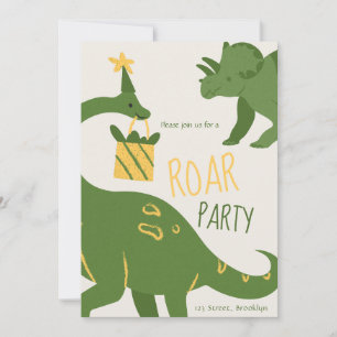 Invitación a la fiesta de cumpleaños de Green Illu