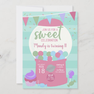 Invitación a la fiesta de cumpleaños de GumballSwe
