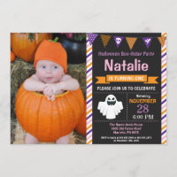Invitación a la fiesta de cumpleaños de Halloween