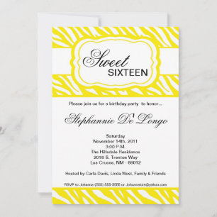 Invitación a la fiesta de cumpleaños de impresión