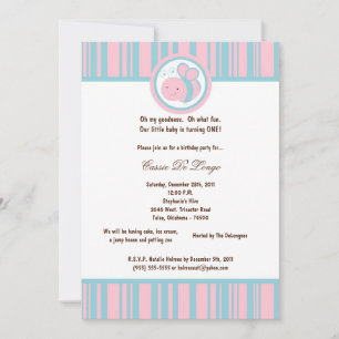 Invitación a la fiesta de cumpleaños de la burbuja