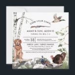 Invitación a la fiesta de cumpleaños de la cacería<br><div class="desc">Nuestra invitación a las acuarelas es la manera perfecta de hacer que sus huéspedes mantengan su gran día en "sus lugares de interés". Añada la redacción de su personalizado a este diseño utilizando los cuadros "Editar esta plantilla de diseño" en el lado derecho del elemento o haga clic en el...</div>