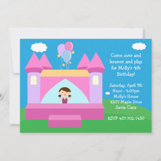 Invitación a la fiesta de cumpleaños de la casa de