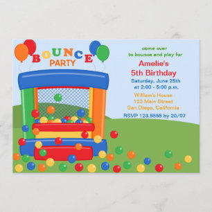 Invitación a la fiesta de cumpleaños de la casa de