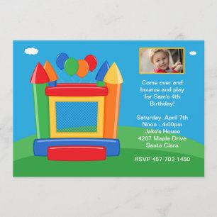 Invitación a la fiesta de cumpleaños de la casa de