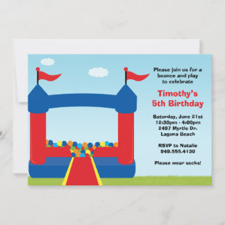 Invitación a la fiesta de cumpleaños de la casa de