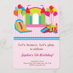 Invitación a la fiesta de cumpleaños de la casa de