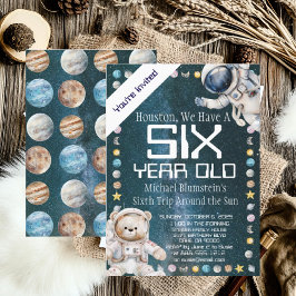 Invitación a la fiesta de cumpleaños de la edad de