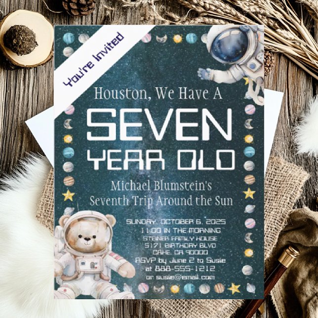 Invitación a la fiesta de cumpleaños de la edad de (Subido por el creador)