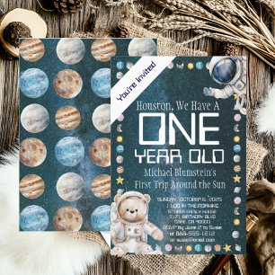 Invitación a la fiesta de cumpleaños de la edad de