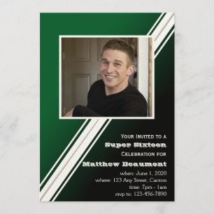 Invitación a la fiesta de cumpleaños de la franja 