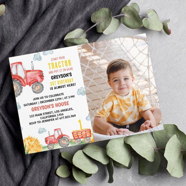Invitación a la fiesta de cumpleaños de la granja  (Subido por el creador)