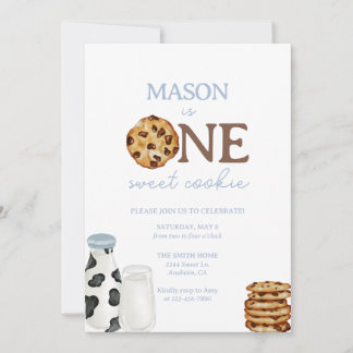 Invitación a la fiesta de cumpleaños de la leche y