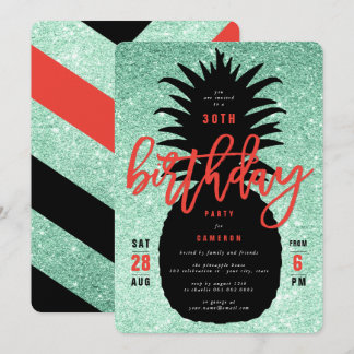 Invitación a la fiesta de cumpleaños de la Moda de