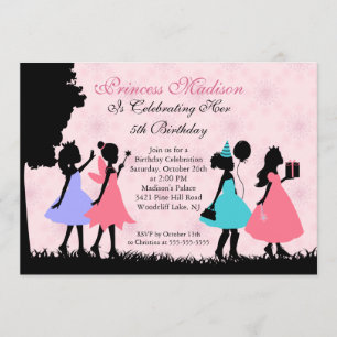 Invitación a la fiesta de cumpleaños de la pequeña