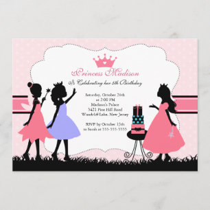 Invitación a la fiesta de cumpleaños de la pequeña