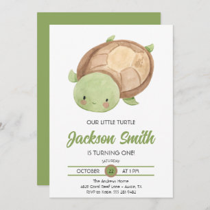 Invitación a la fiesta de cumpleaños de la pequeña