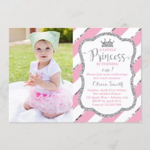 Invitación a la fiesta de cumpleaños de la pequeña