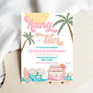 Invitación a la fiesta de cumpleaños de la playa S