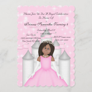 Invitación a la fiesta de cumpleaños de la Princes
