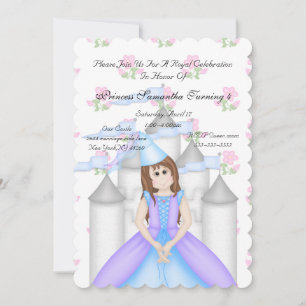 Invitación a la fiesta de cumpleaños de la Princes