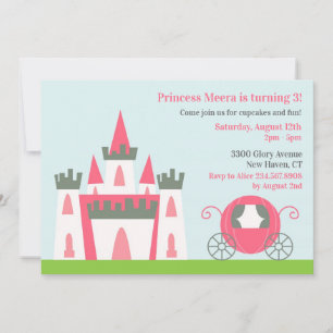 Invitación a la fiesta de cumpleaños de la princes