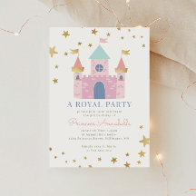 Invitación a la Fiesta de Cumpleaños de la Princes