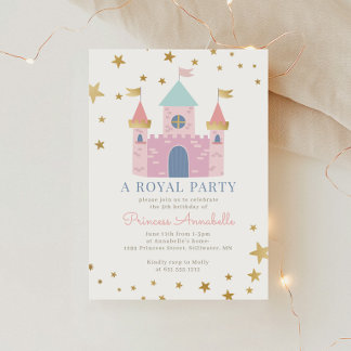 Invitación a la Fiesta de Cumpleaños de la Princes
