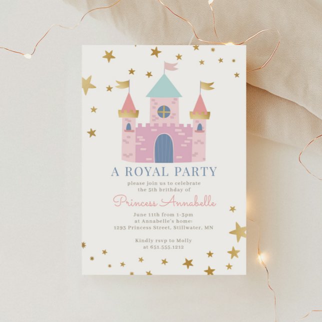 Invitación a la Fiesta de Cumpleaños de la Princes (Subido por el creador)