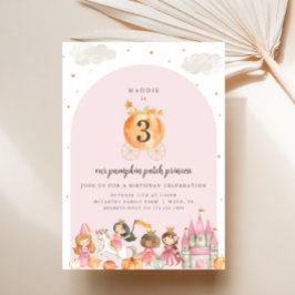 Invitación a la fiesta de cumpleaños de la Princes