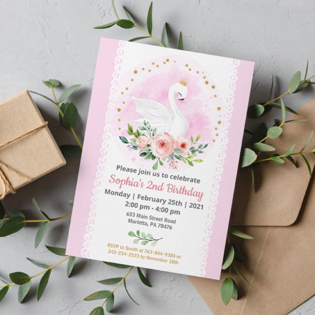 Invitación a la fiesta de cumpleaños de la princes (Subido por el creador)