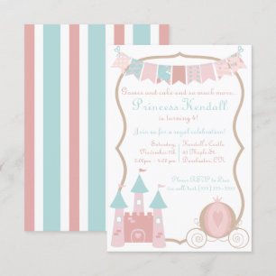 Invitación a la fiesta de cumpleaños de la princes