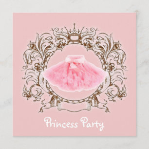 Invitación a la fiesta de cumpleaños de la princes