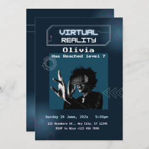 Invitación a la fiesta de cumpleaños de la realida