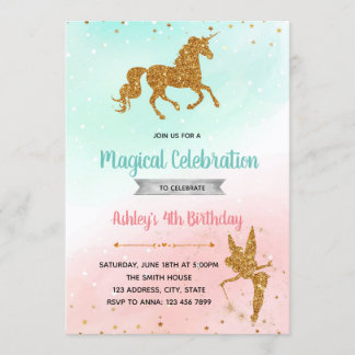 Invitación a la fiesta de cumpleaños de la silueta